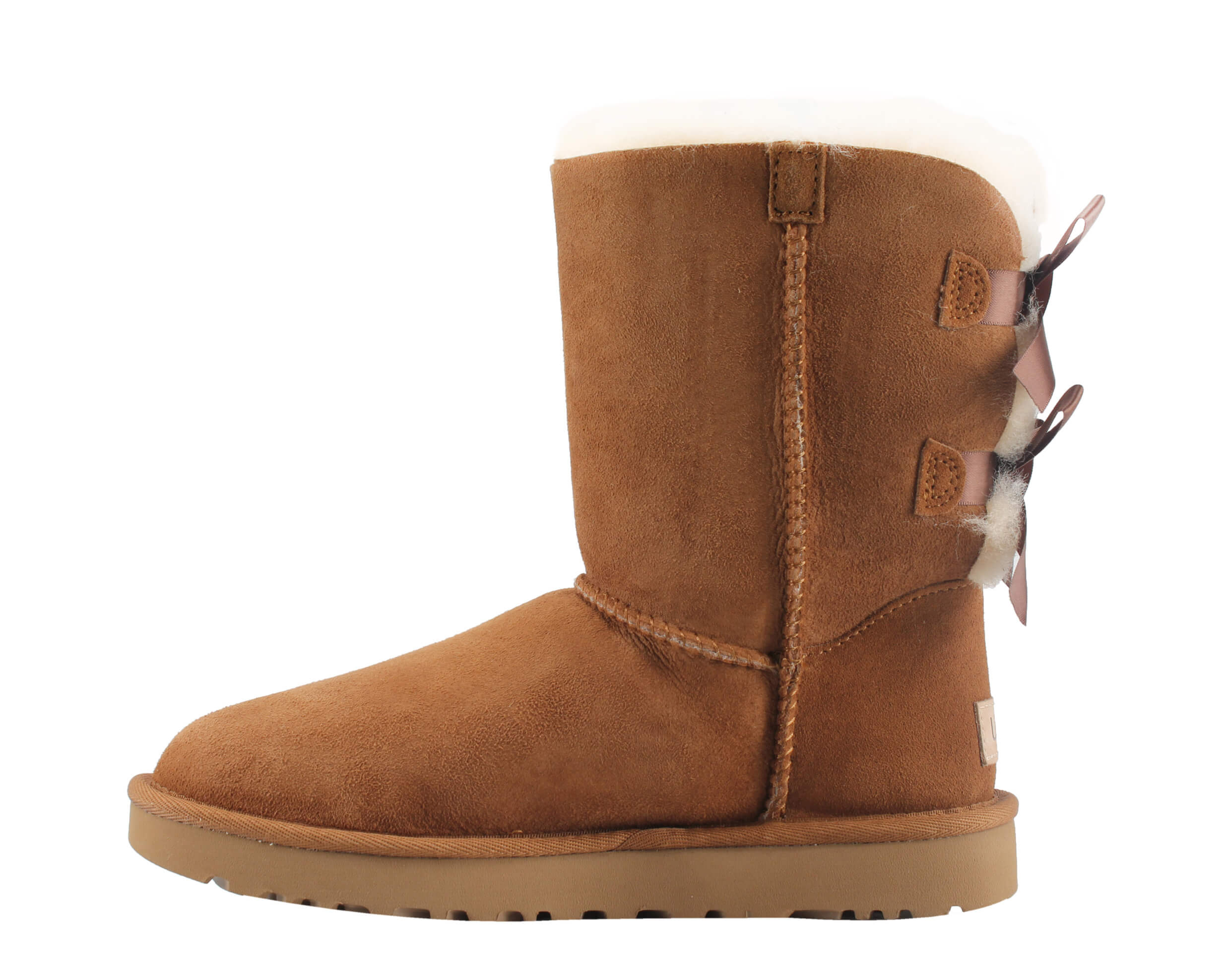 UGG Australia Bailey Bow II Каштан Женские сапоги, коричневый — фото 3