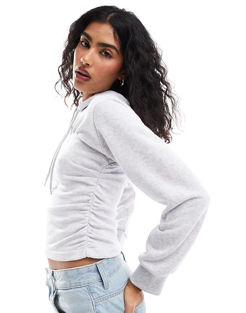 

Корсетная талия толстовка с капюшоном ASOS DESIGN