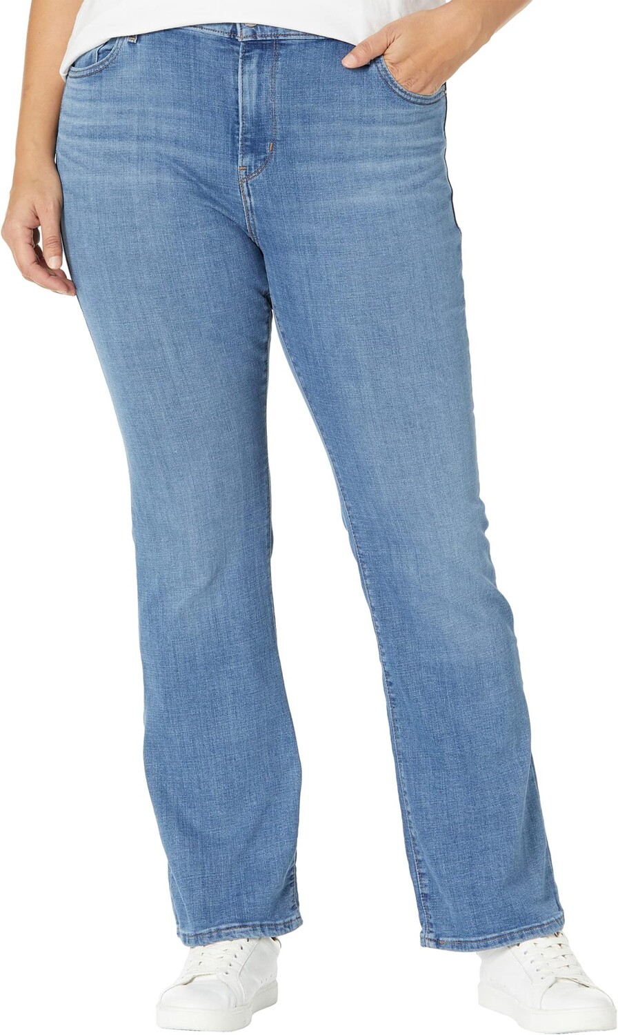 

Джинсы Levi's Womens 725 High-Rise Bootcut, цвет Lapis Speed Plus