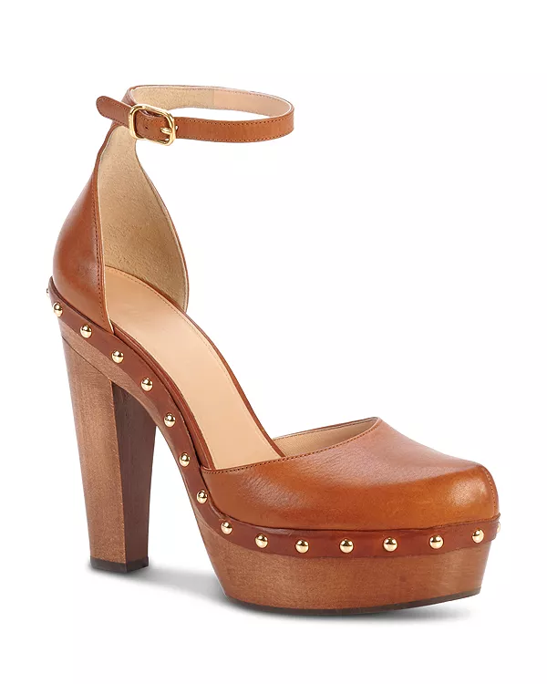 Женские туфли Lola с заклепками Chloé, бежевый