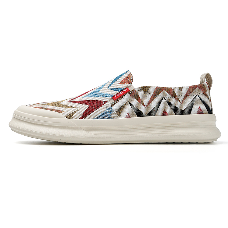 

Кеды Breathable And Lightweight Low Top Canvas Shoes Men's Ecru Kemaron, Ecru
