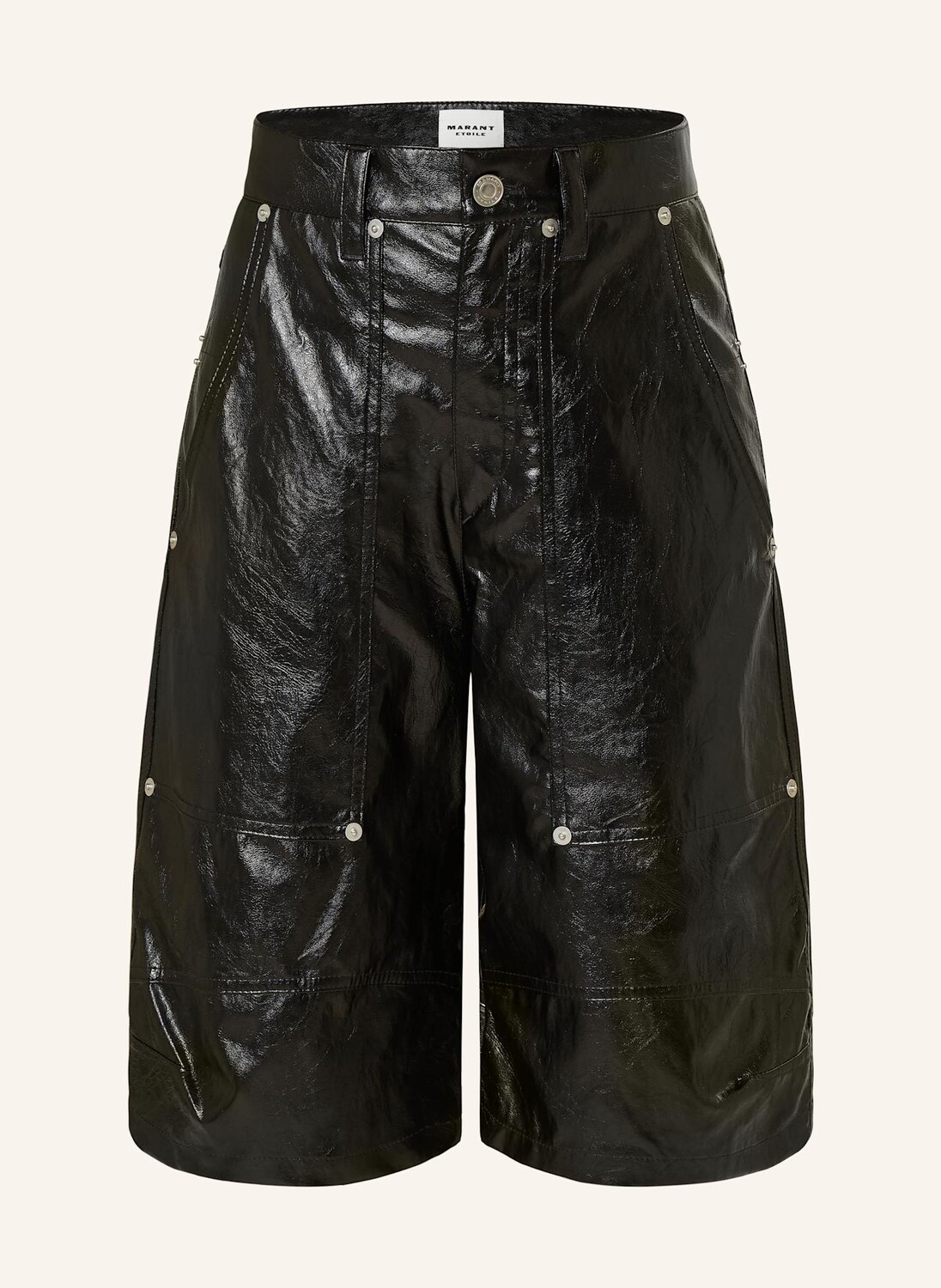 

Шорты Azilia под кожу Marant Étoile, черный