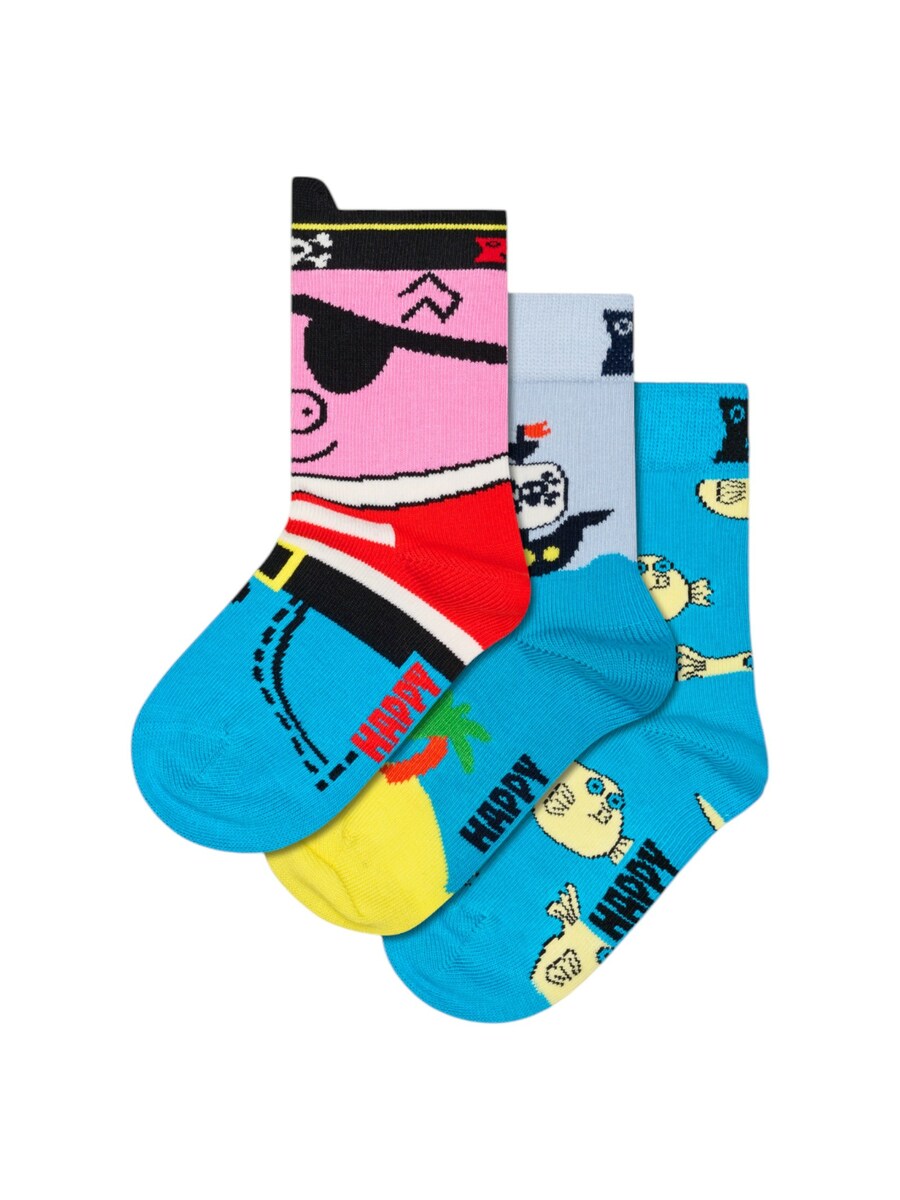 

Носки Happy Socks Kids Treasure Chest Gift Set, коричневый