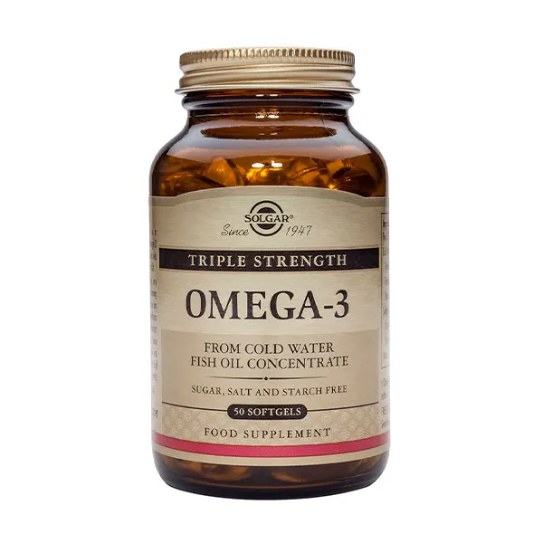 

Биологически активная добавка Omega-3 Triple Concentración Solgar, 50 UD