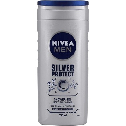 

Гель для душа Silver Protect для мужчин 250мл, Nivea