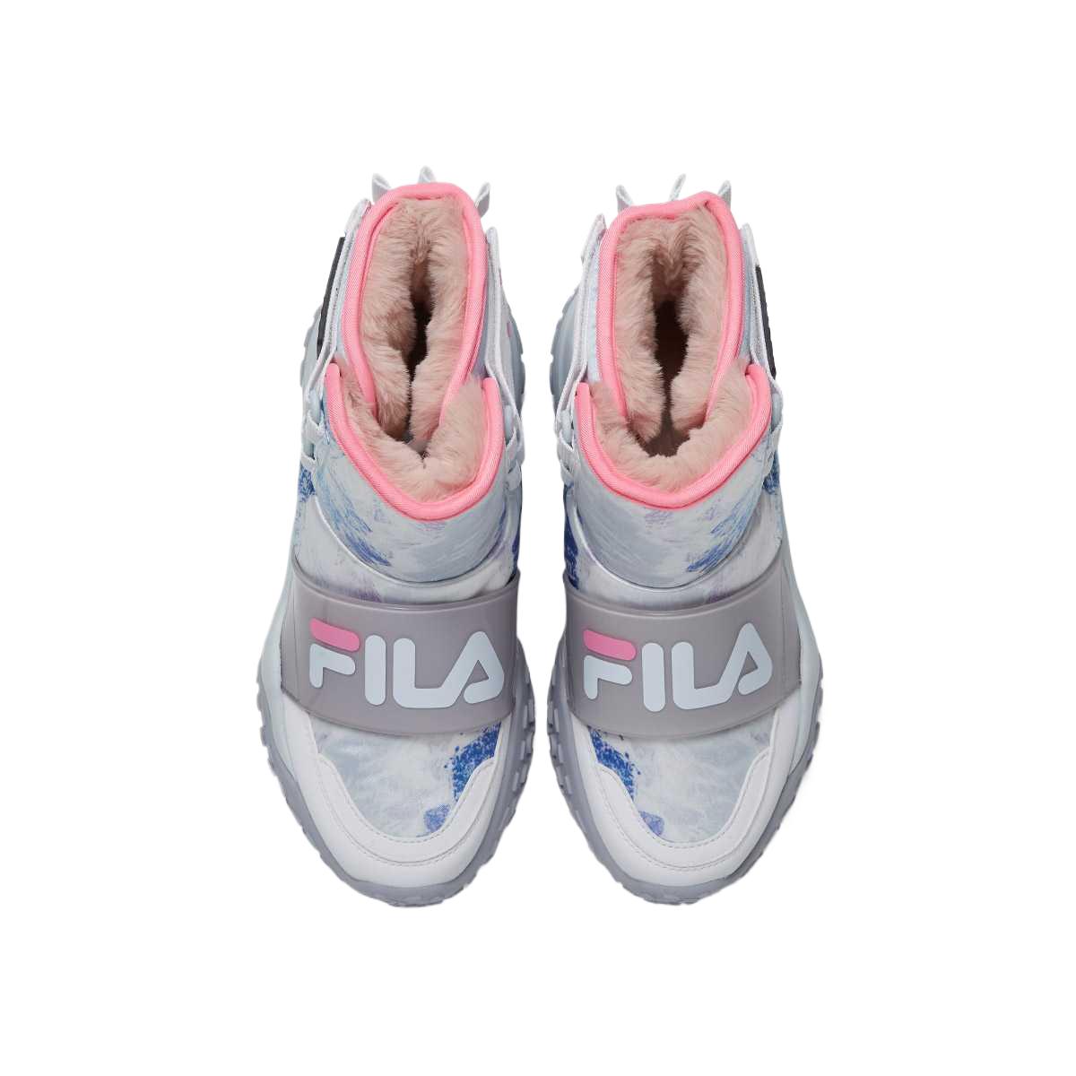 FILA KIDS Скользоустойчивые высокие детские ботинки Blue Kids' — фото 2