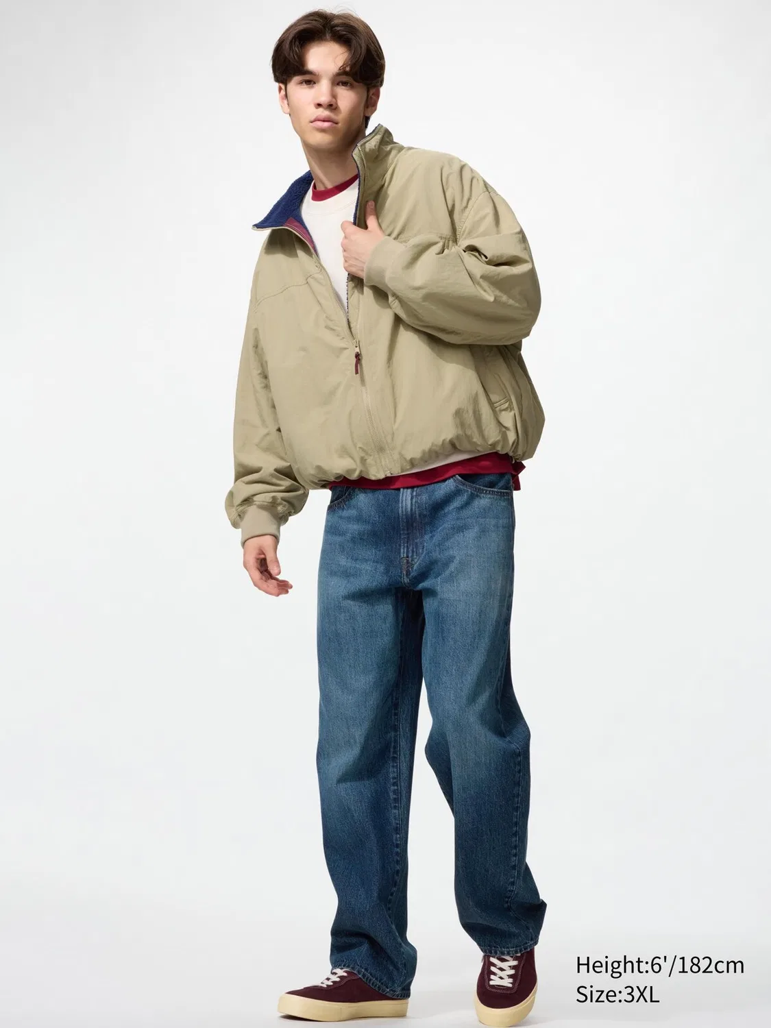 Куртка Uniqlo, бежевый — фото 2