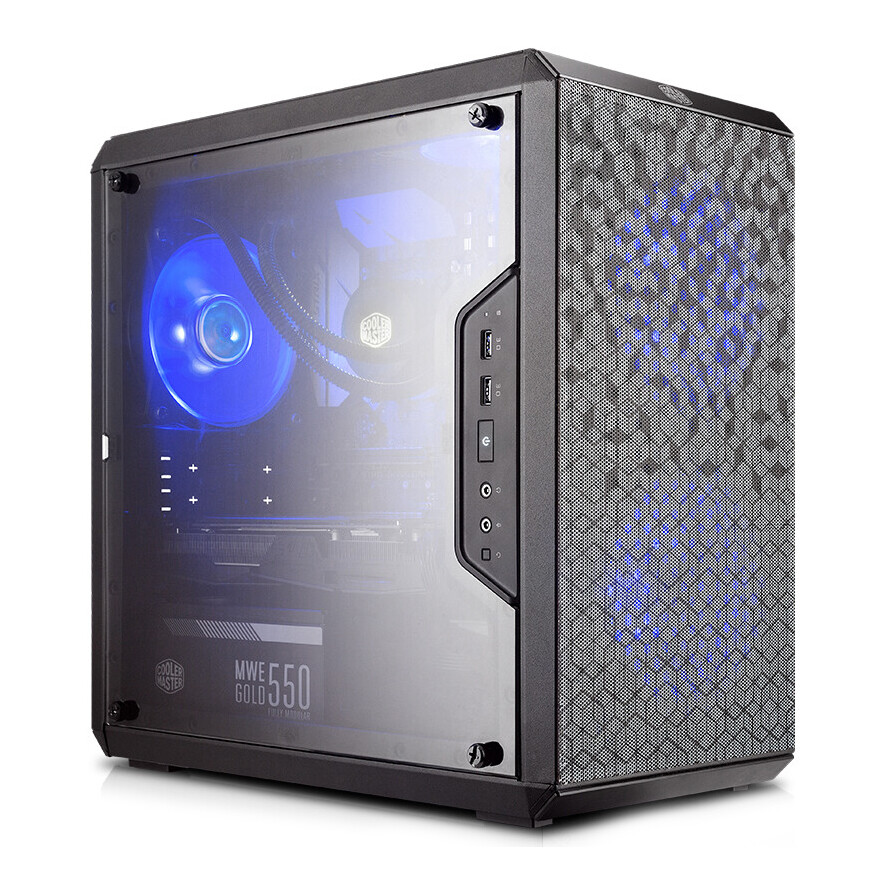 

Корпус Cooler Master MasterBox Q300L, Mini Tower, черный