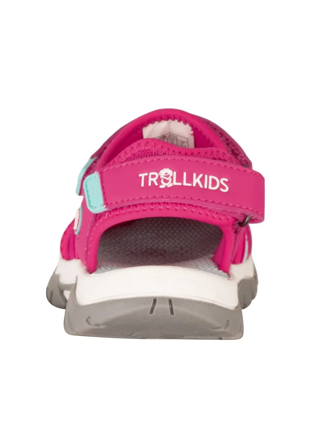 Детские сандалии Stavanger XT унисекс - сандалии для ходьбы Trollkids, Bright Pink/Dark Mint — фото 4