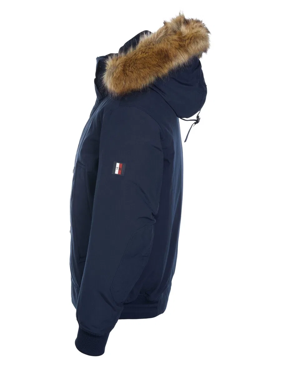 Зимняя куртка TOMMY HILFIGER 'Tommy Hilfiger Jacke' темно-синего цвета — фото 3