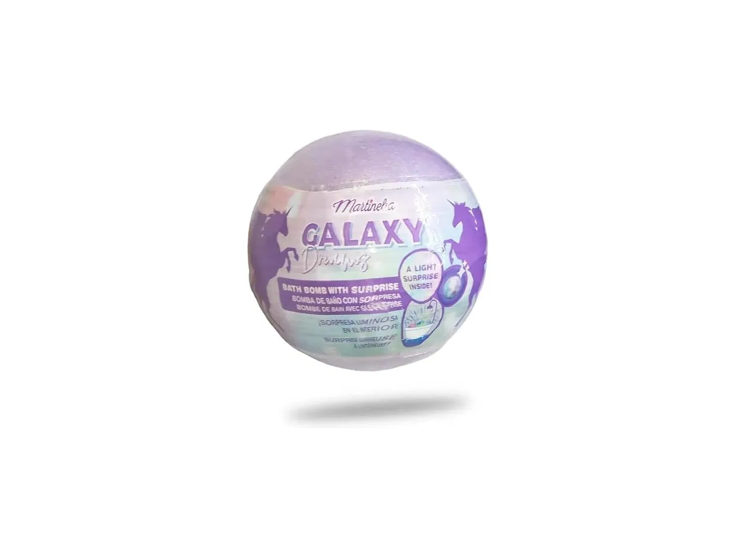 Бомбочка для ванны Galaxy Dreams Light Martinelia, 100 г