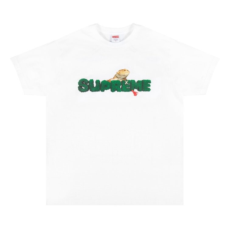 

Футболка Supreme Lizard Tee 'White', белый