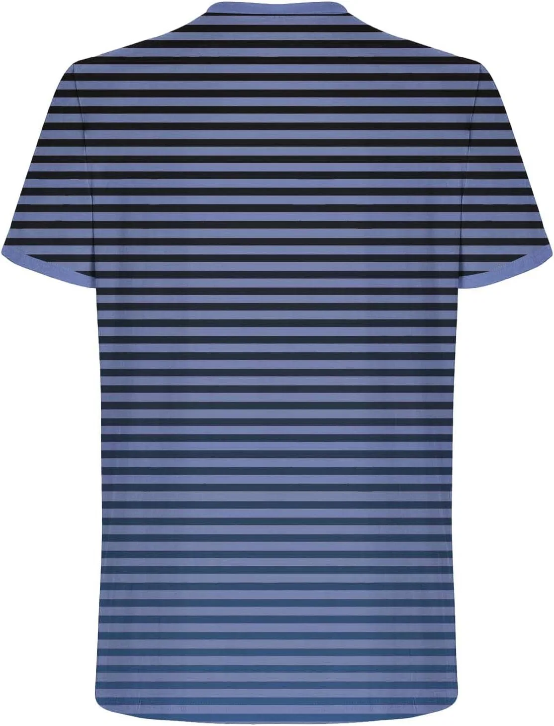 Мужская футболка с градиентом Striped, Navy — фото 4