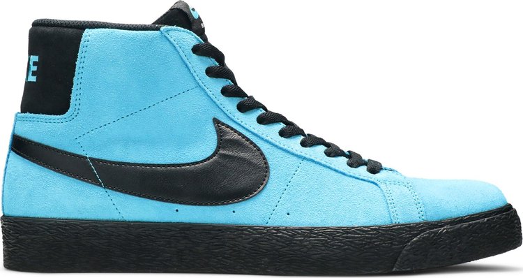 Кроссовки Nike Zoom Blazer Mid SB 'Baltic Blue', синий - фото