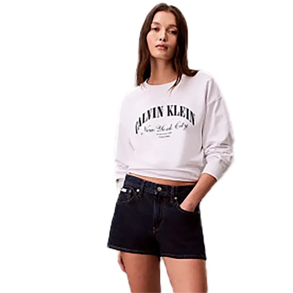 Свитшот University Calvin Klein, белый