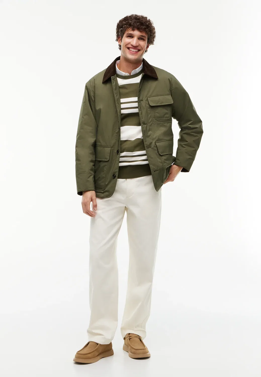 Излишки - легкая куртка Tommy Hilfiger, Ghost Fern — фото 2