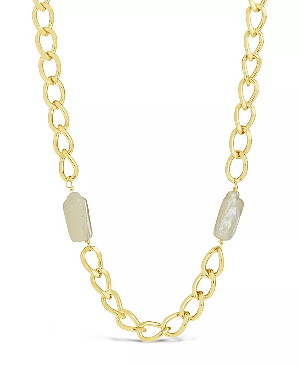 

Женское ожерелье из искусственного жемчуга Sterling Forever, gold-tone