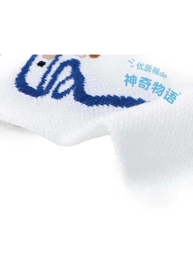 Носки детские дышащие с динозаврами, комплект 5 пар, Lang Sha, разноцветный