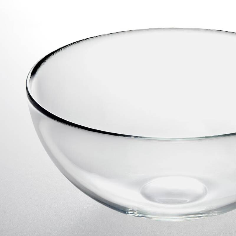 Сервировочная миска из стекла IKEA BLANDA Serving Bowl 20 см. — фото 4