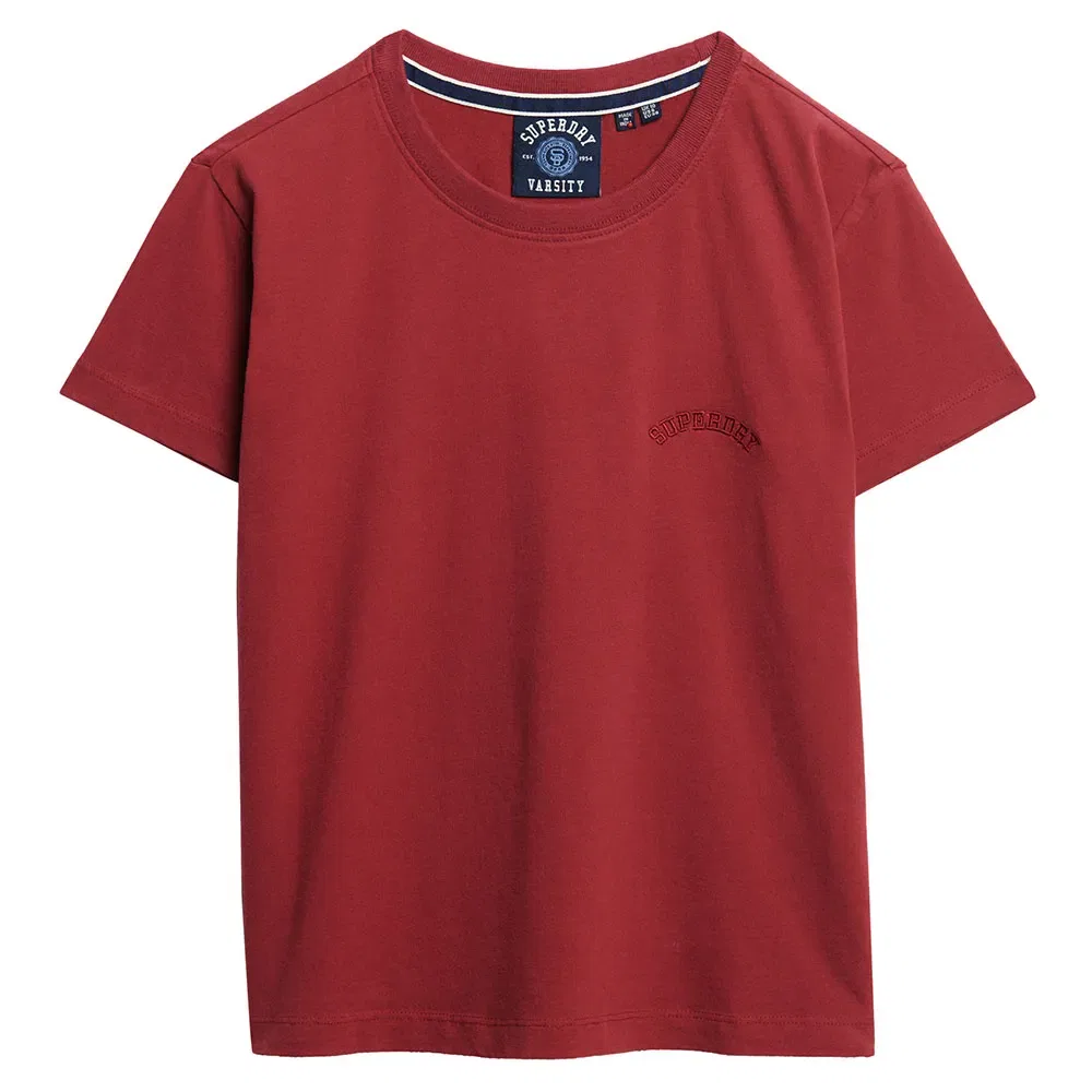 Футболка Superdry Essential Logo Fitted Ind, красный — фото 3