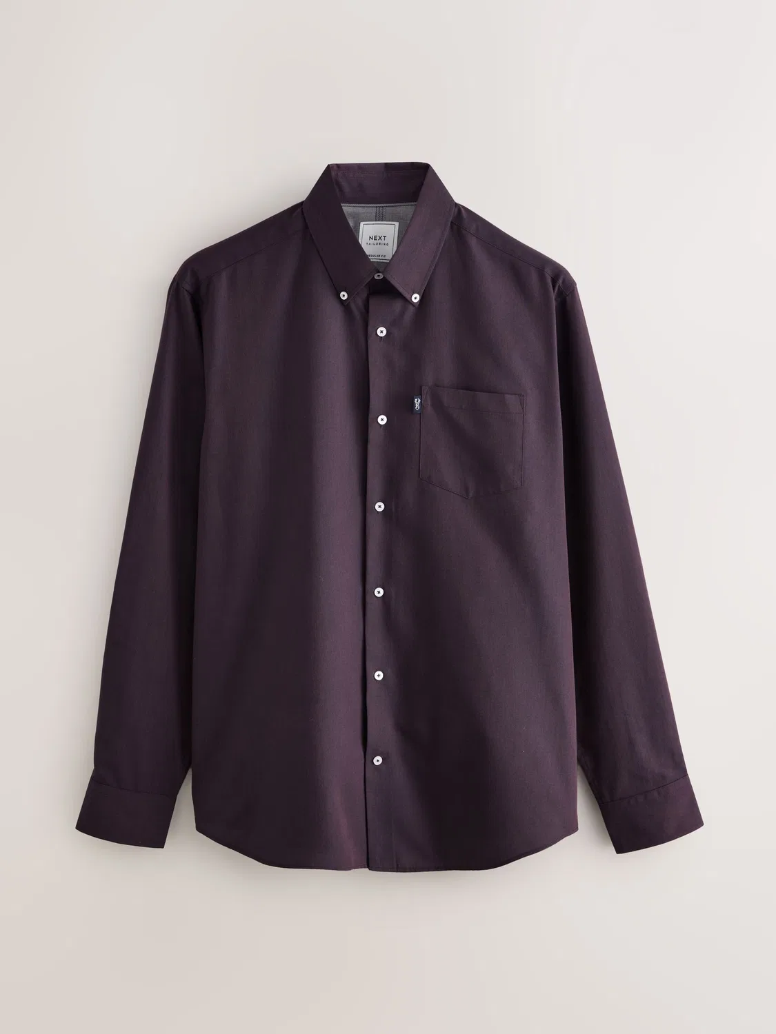 Рубашка оксфорд Regular Fit, Burgundy Red Next