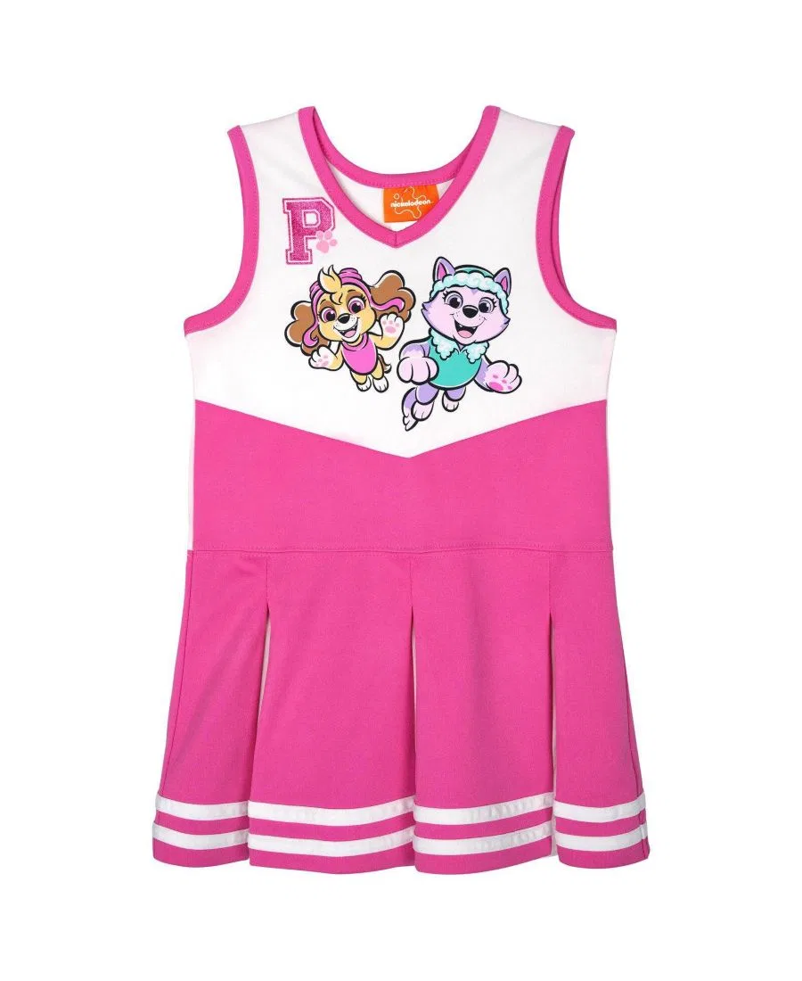 Платье без рукавов с принтом PAW Patrol, модель Cheerleader Dress Paw Patrol, Skye Everest Pink