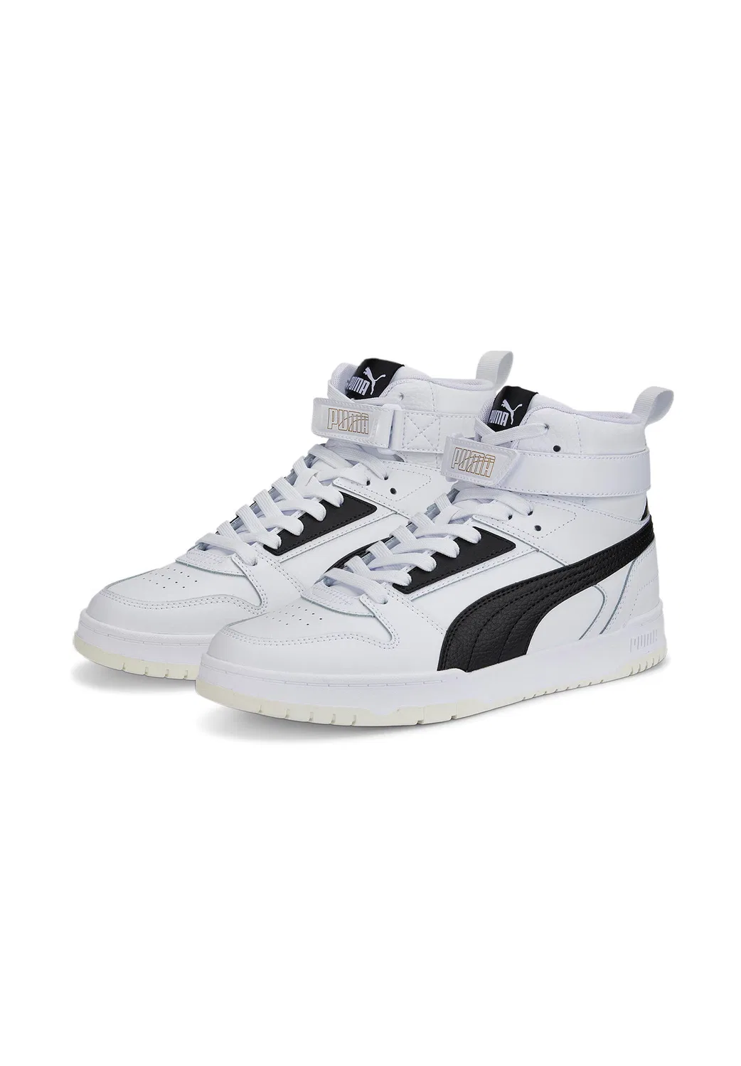 Детские кроссовки высокие с липучкой Puma RBD GAME, Schwarz