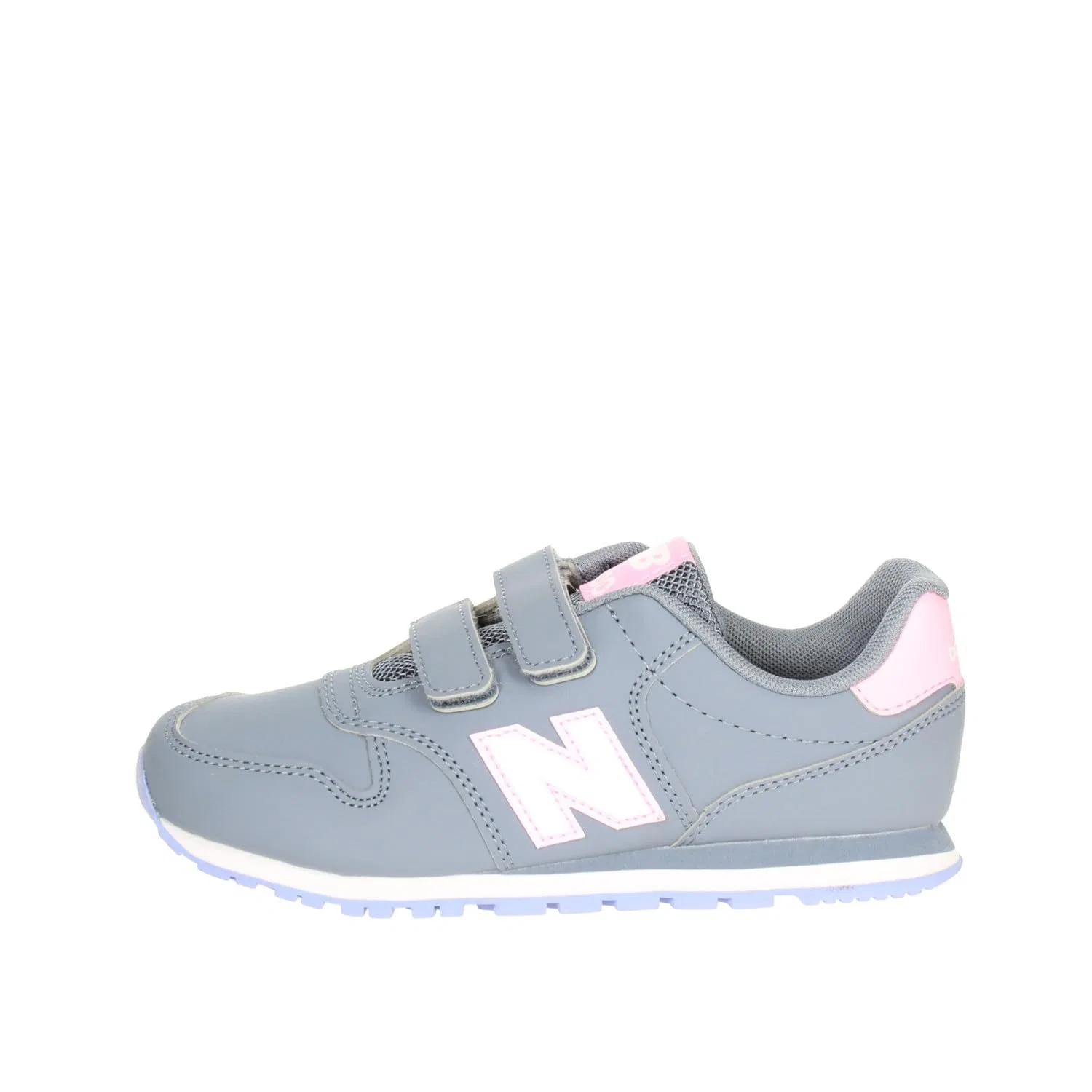 Детские гимнастические туфли для девочек с липучкой 500 Hook & Loop New Balance, Grey