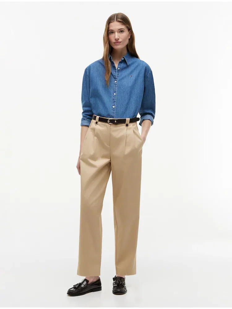 Рубашка джинсовая TOMMY HILFIGER, Blue — фото 2