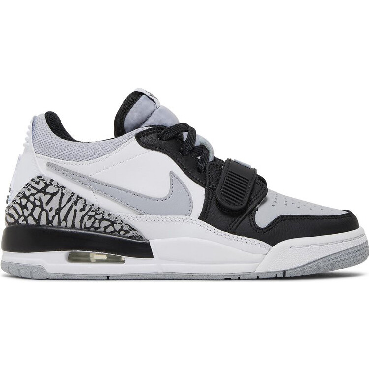 

Кроссовки Jordan Legacy 312 Low GS 'Light Smoke Grey', серый
