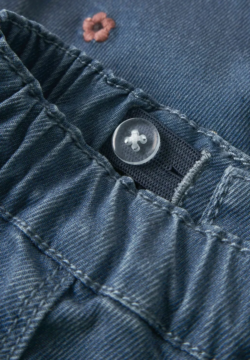 Джинсы приталенного кроя - джинсы свободного кроя Name It, Soft Denim — фото 3