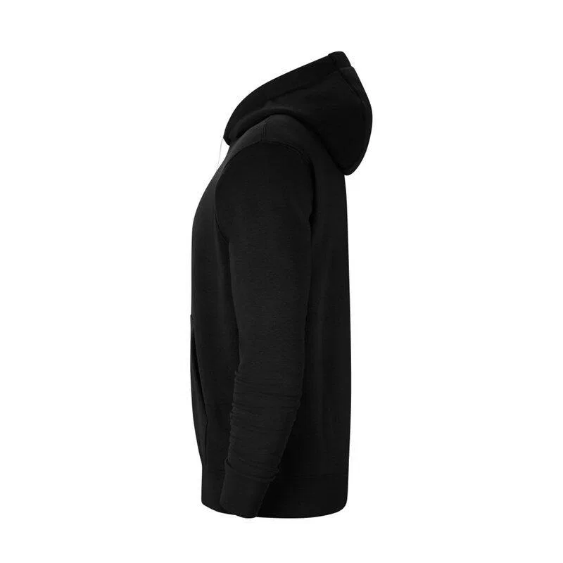 Мужское теплое худи с капюшоном Nike Fleece Park 20, Черный Белый — фото 3