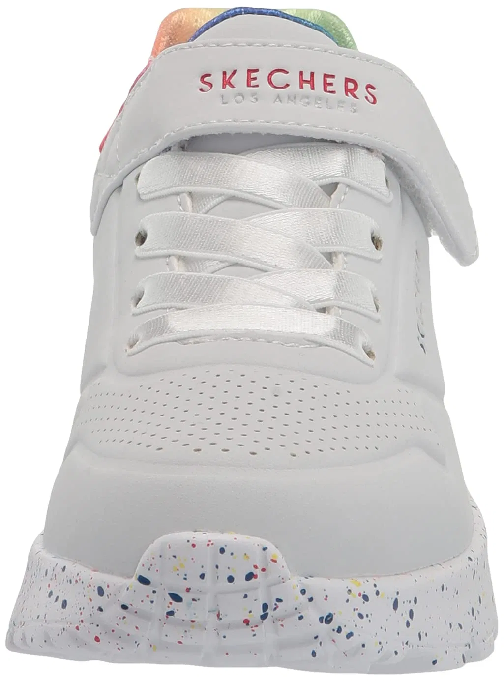 Детские кроссовки для девочек с принтом Uno Lite 310451l Skechers, White — фото 2