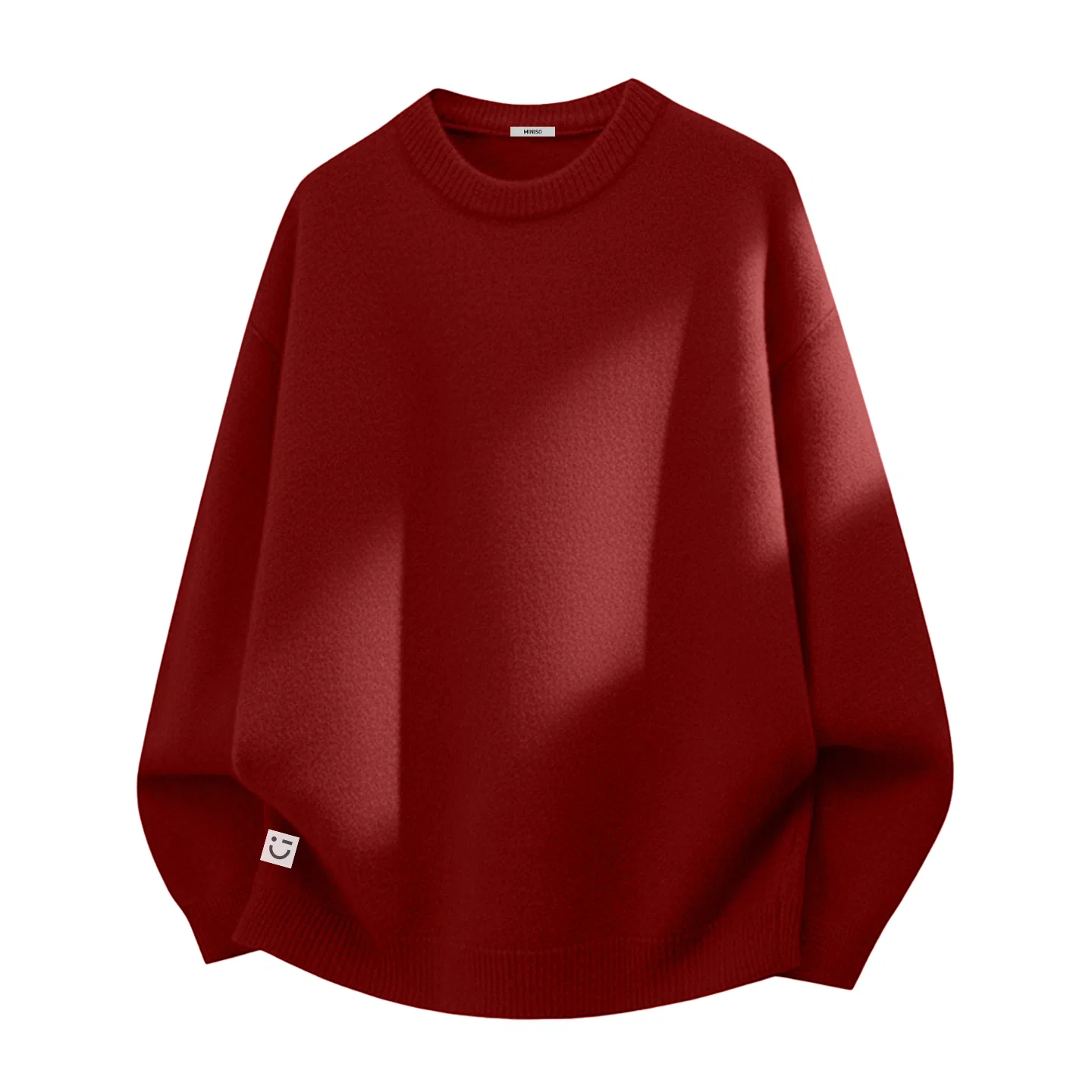 Свитер детский с принтом MINISO, Burgundy