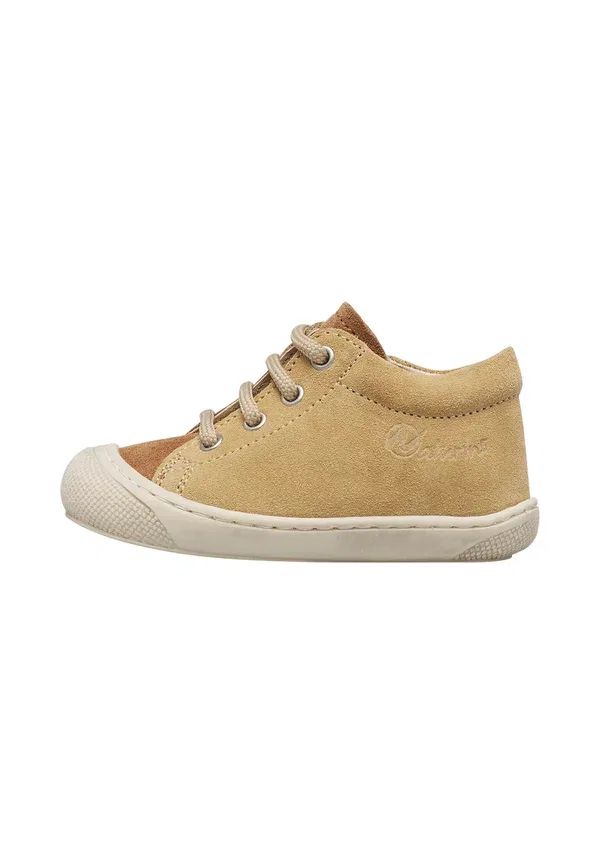 Ботинки замшевые Baby shoes Naturino, Sand, коричневый