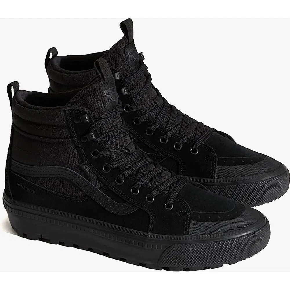 Детские кроссовки утепленные водонепроницаемые MTE Sk8-Hi Waterproof Insulated, Black Vans