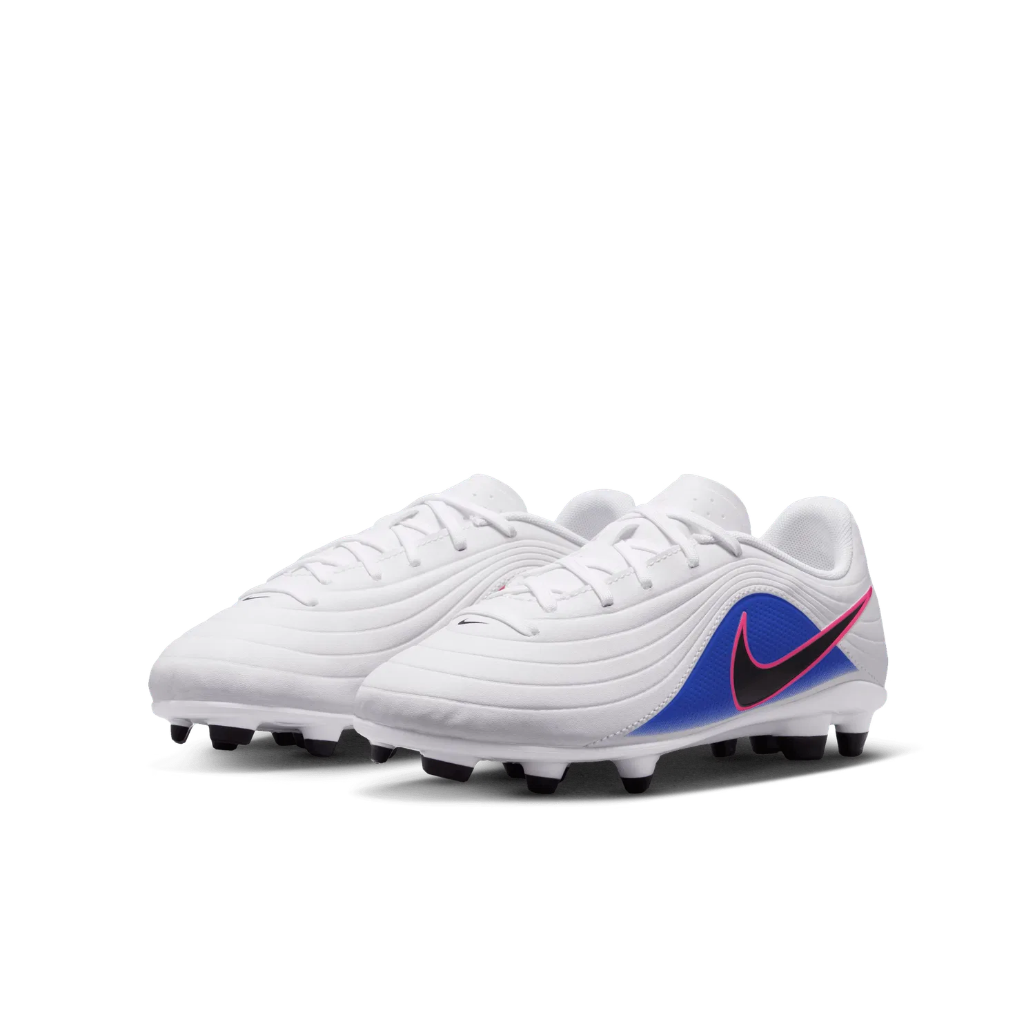 Детские футбольные бутсы с замком Nike JR TIEMPO MAESTRO CLUB FG/MG, белый — фото 2
