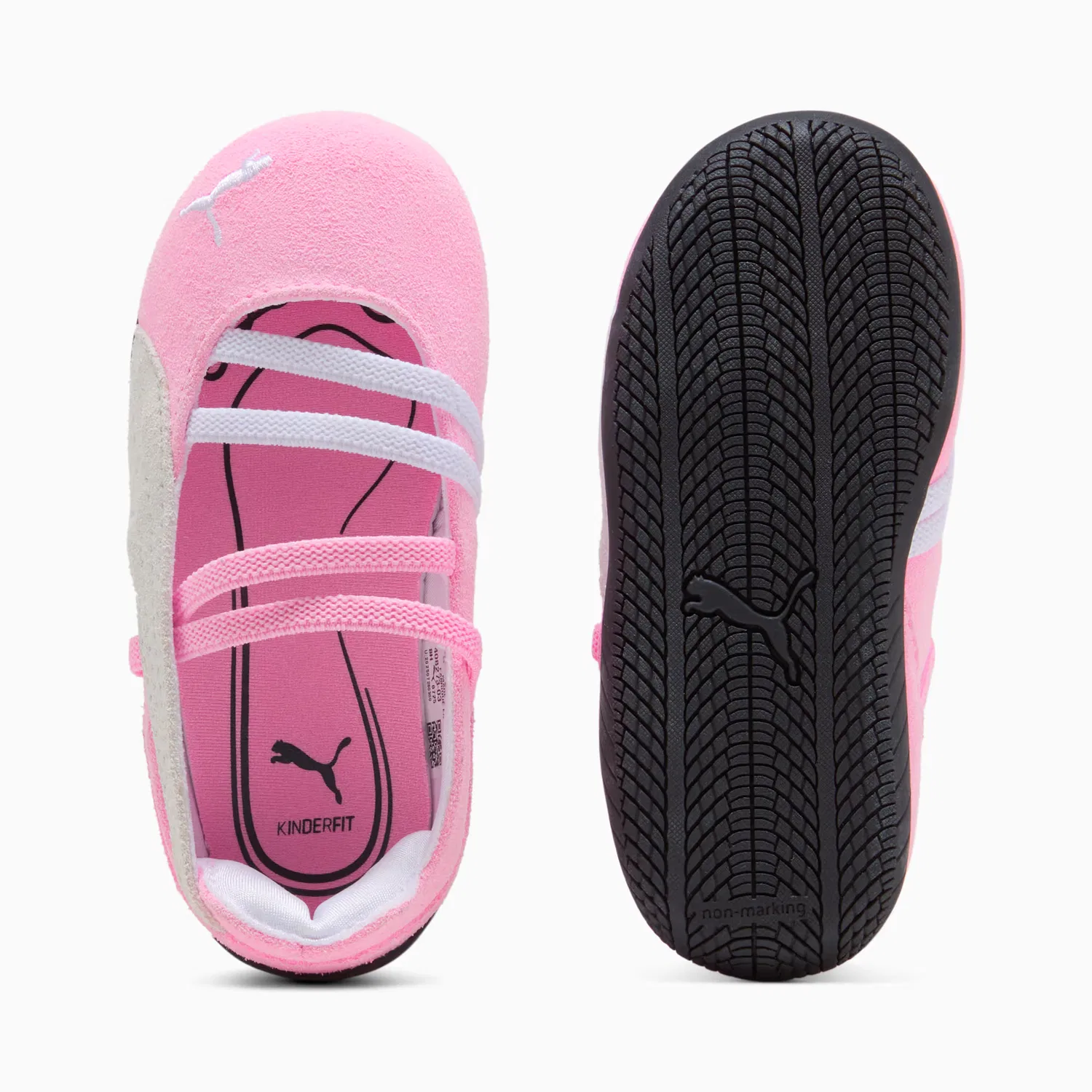 Детские кроссовки Speedcat Ballet Puma, Pink Shimmer-Puma White — фото 4