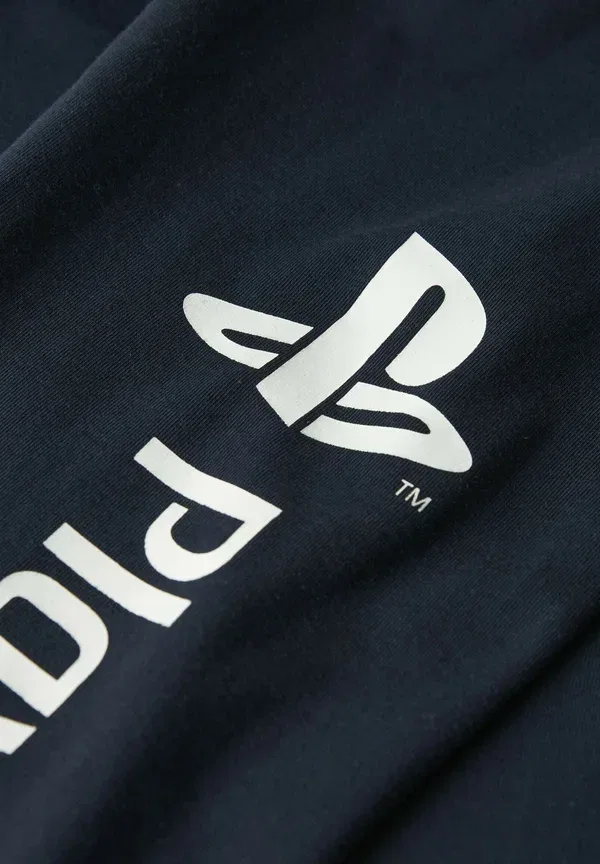 Пижама с принтом Playstation, Name It, темно-синий Blazer — фото 3
