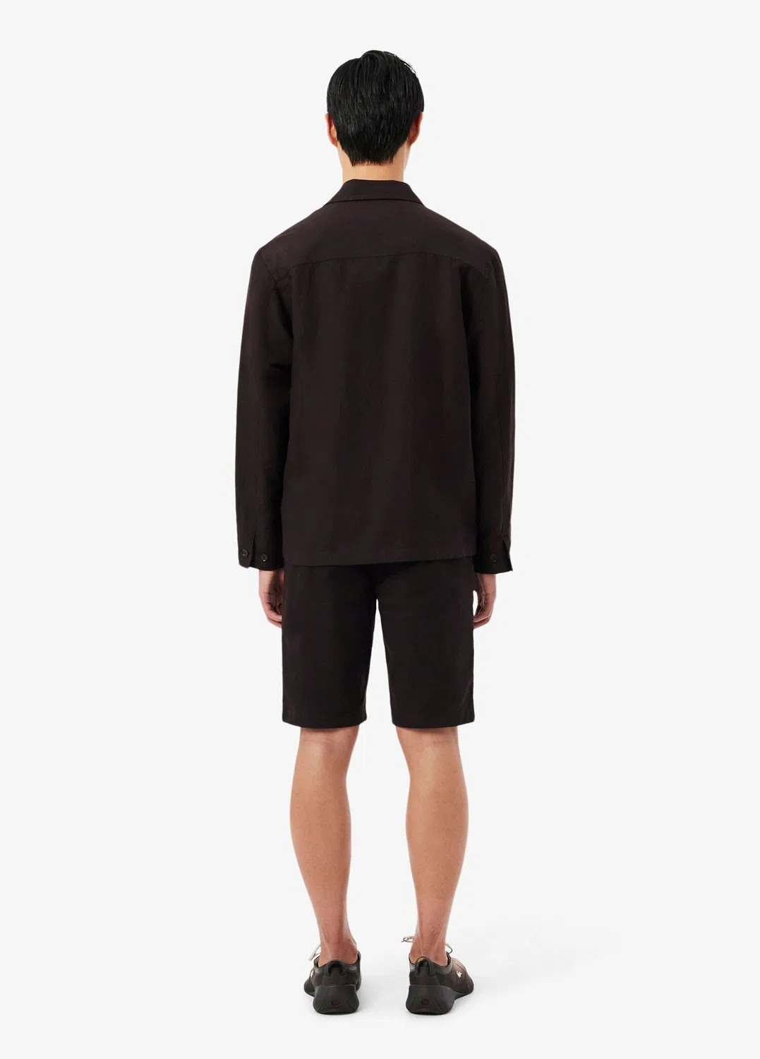Бермуды slim fit Lacoste, brown — фото 4