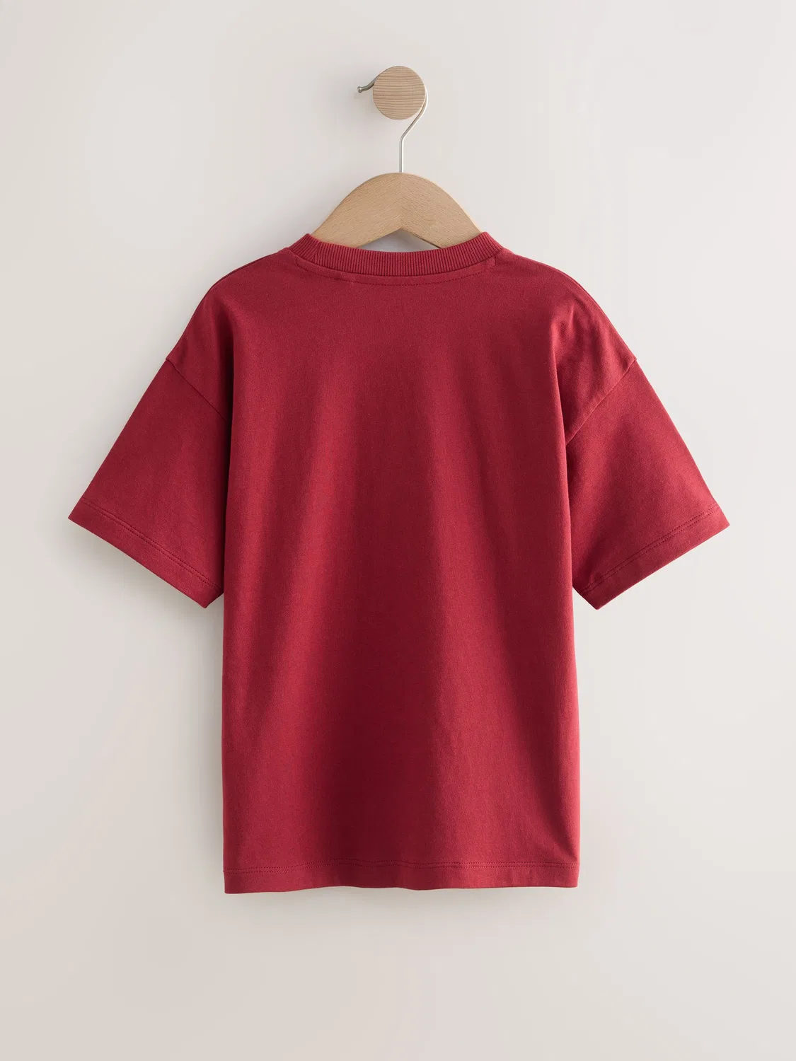 Футболка с графическим принтом Berry Skateboard Embroidery Next, ягодный — фото 2