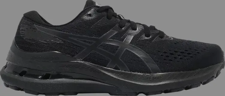 

Кроссовки wmns gel kayano 28 wide 'black graphite grey' Asics, черный