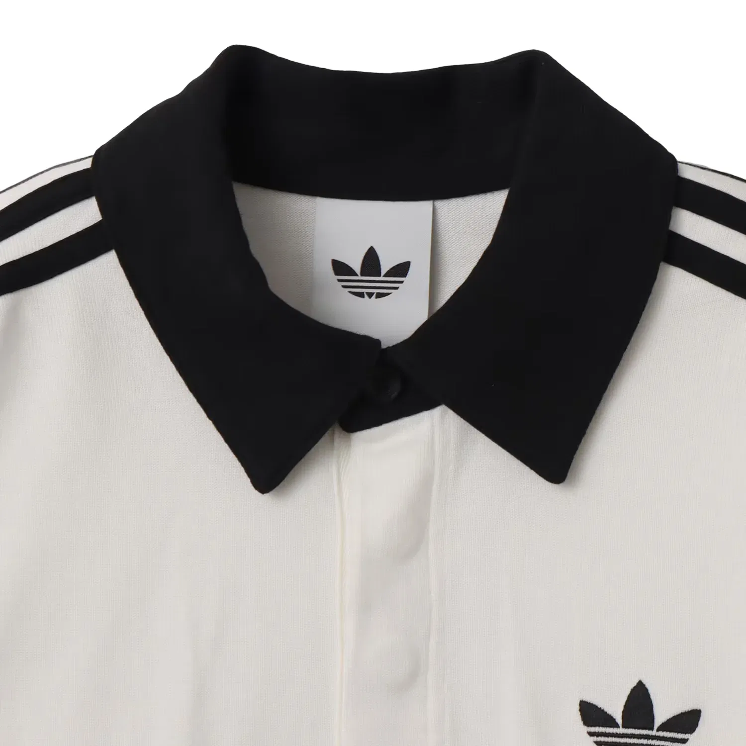 Мужское поло Three Stripes Rugby Polo Shirt Asia Sizing 'White' adidas, белый — фото 2