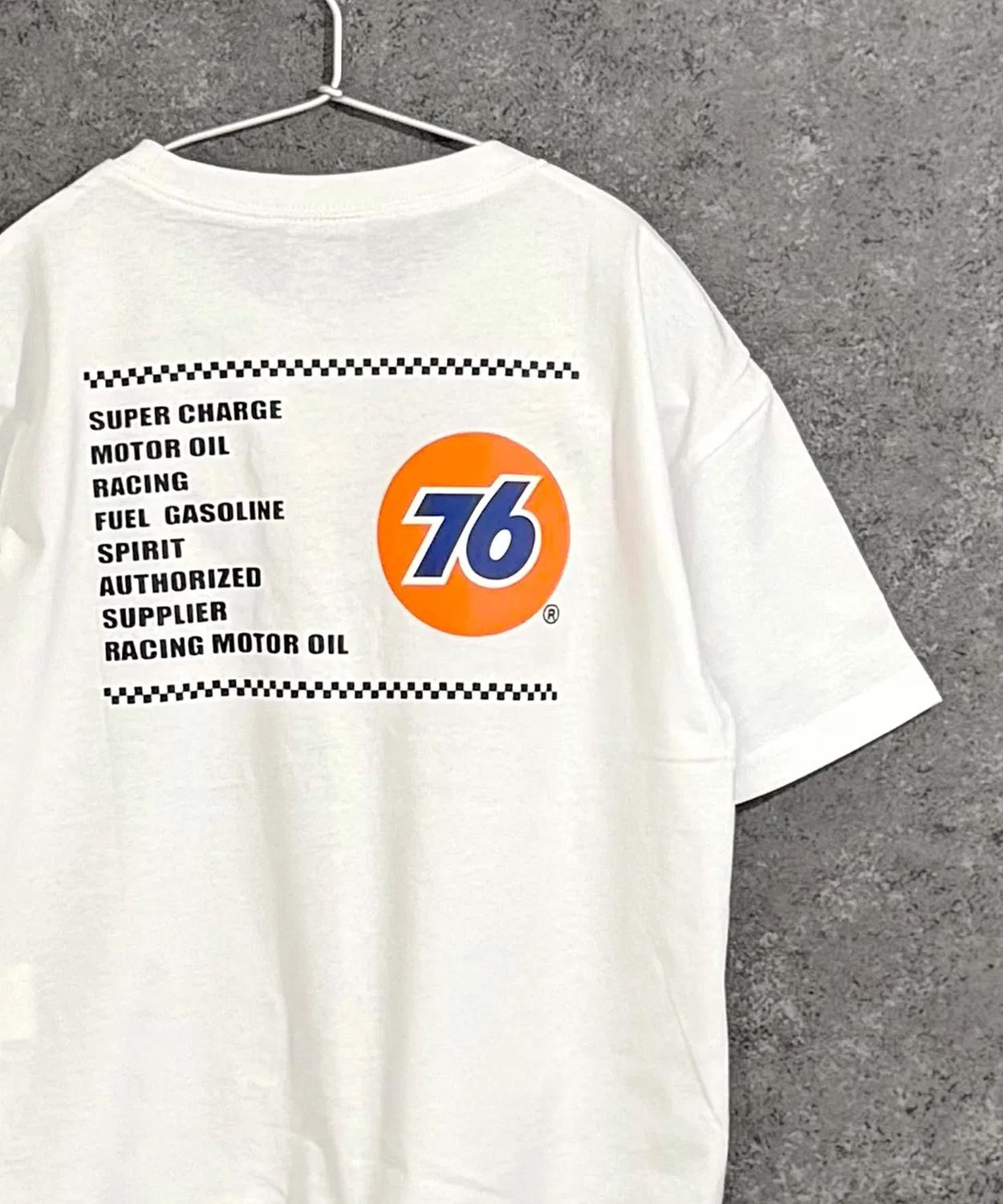 Детская футболка с контактным охлаждением с принтом 76, Белый