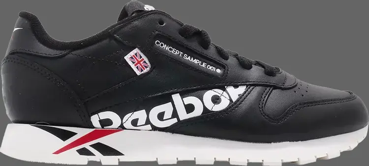 

Кроссовки Reebok Wmns Classic Leather, черный/белый
