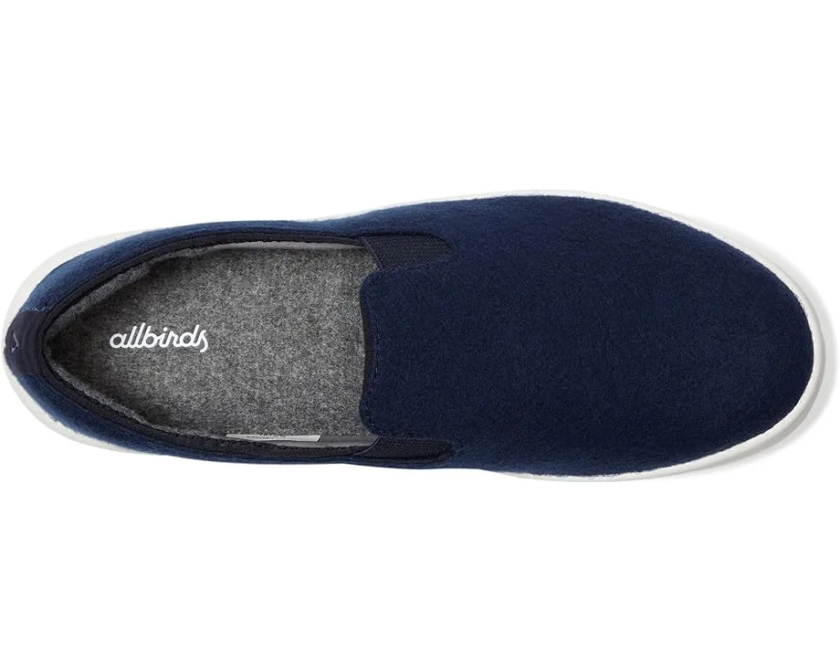 Кроссовки Allbirds Wool Cruiser Slip-On, Dark Navy (Blizzard) — фото 2