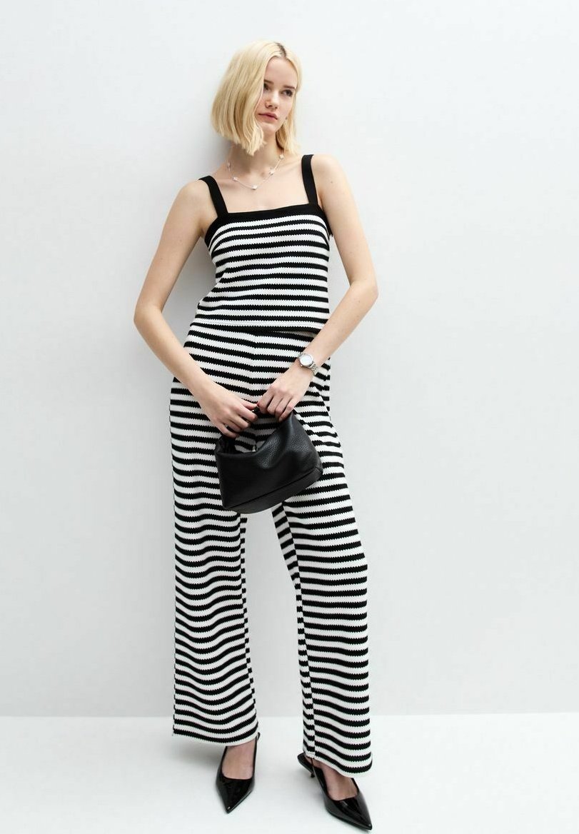 

Брюки STRIPED New Look, черный