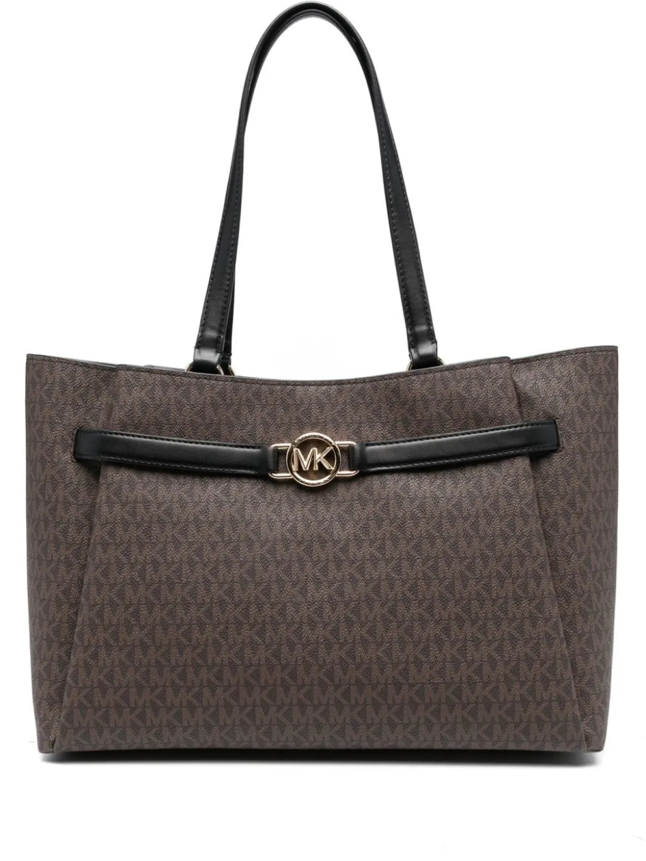 

Michael Kors сумка-тоут с монограммой, коричневый