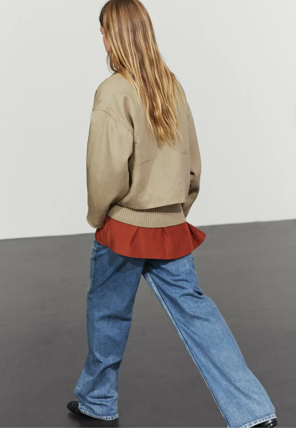 Кардиган с карманами Massimo Dutti, Brown — фото 3