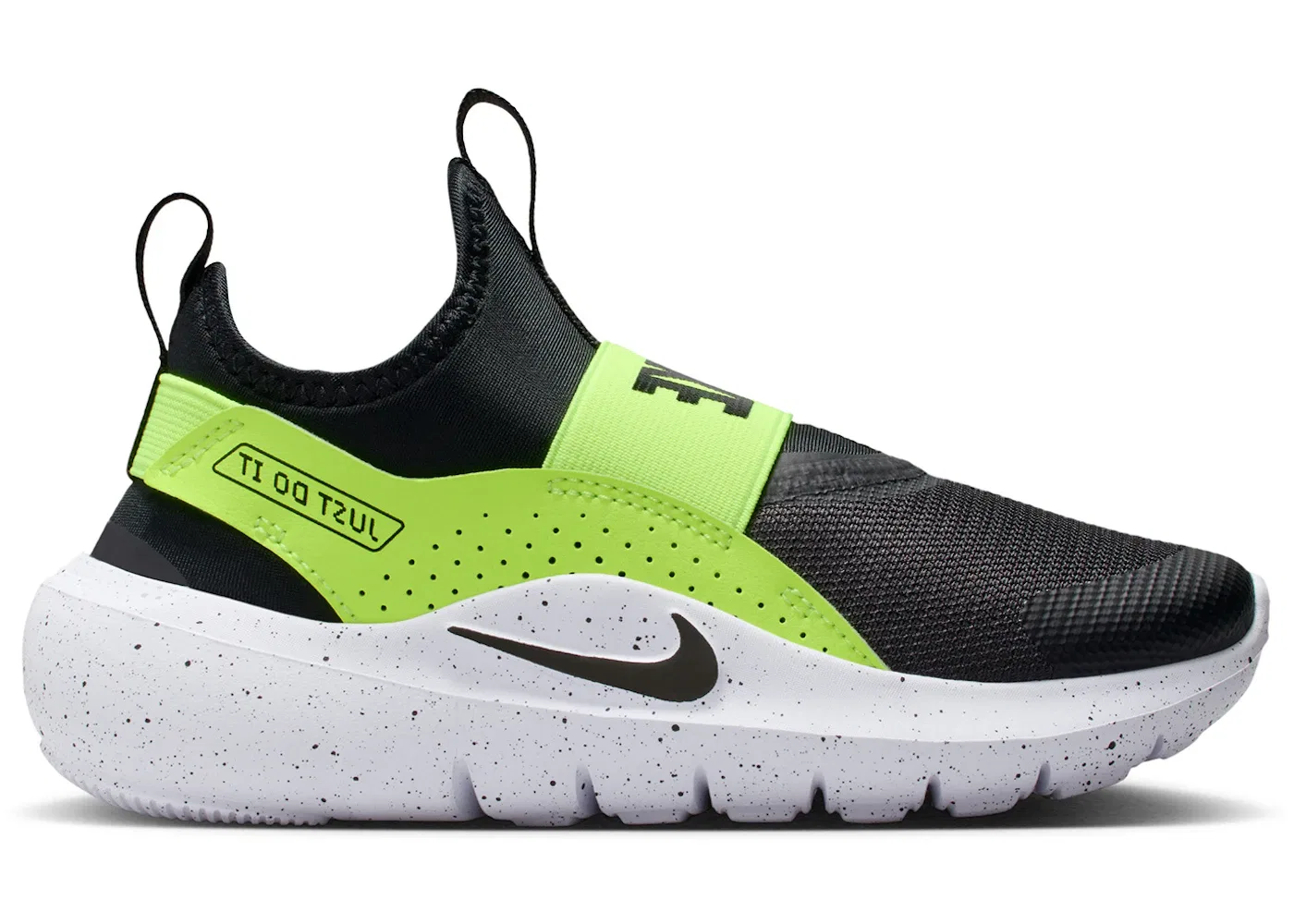 Детские кроссовки для активного отдыха Nike Flex Runner 4 Nike, Black/Volt/White/Black